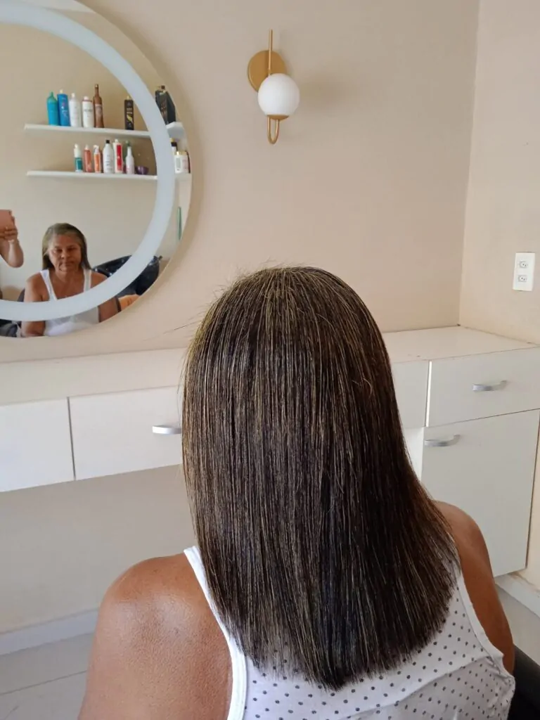 Cabelo liso progressiva vegetal Havana resultado real